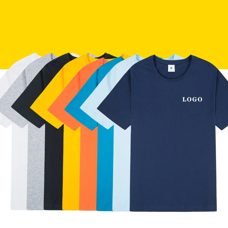 

2021 summer T-shirt campaign round collar short sleeve