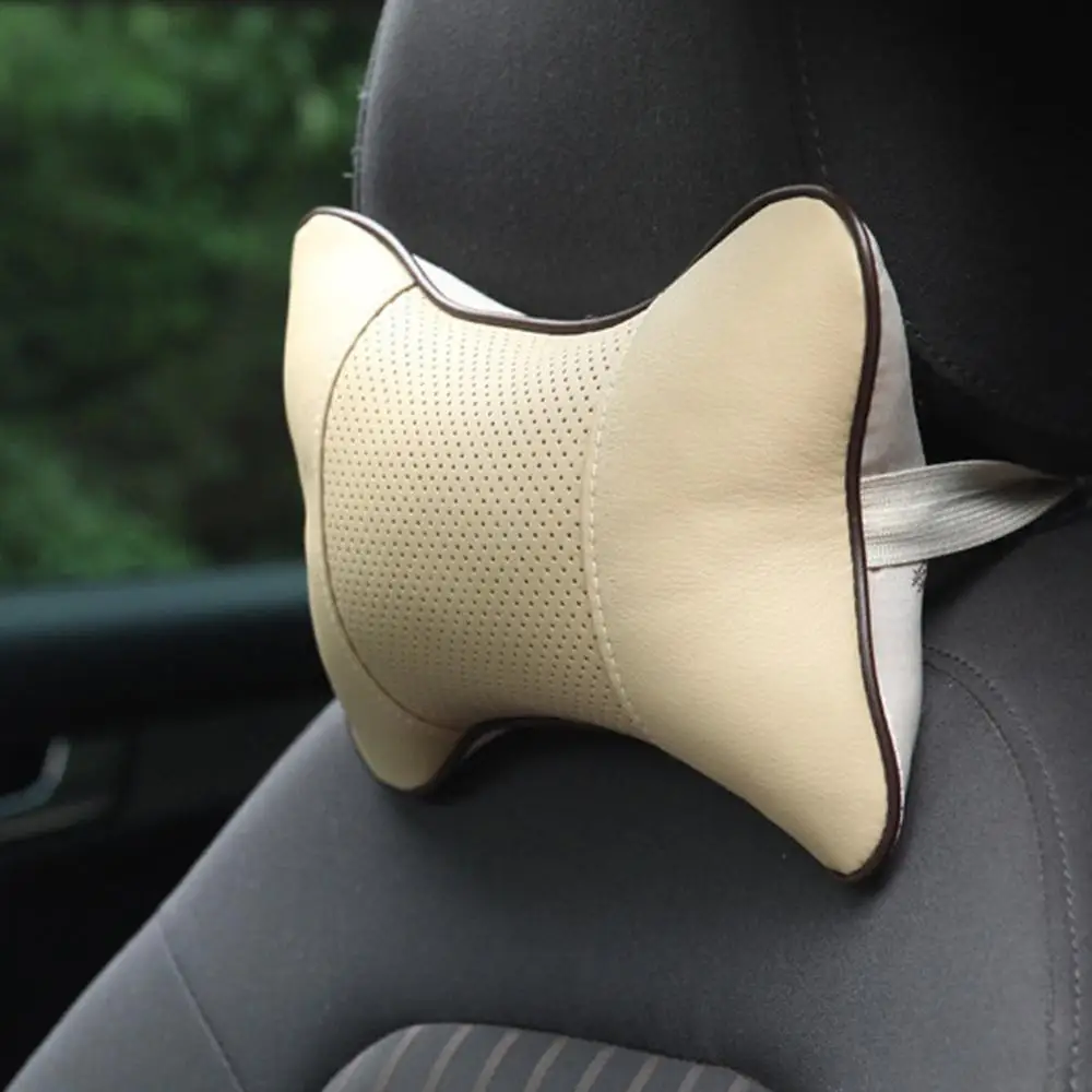 beige 1pc Автомобильная подушка для шеи, Автомобильная подушка для шеи, автомобильное безопасное сиденье, Автомобильная подушка для шеи, аксессуары для автомобиля, поддержка шеи, Cushion1-3PC - Цвет: beige 1pc