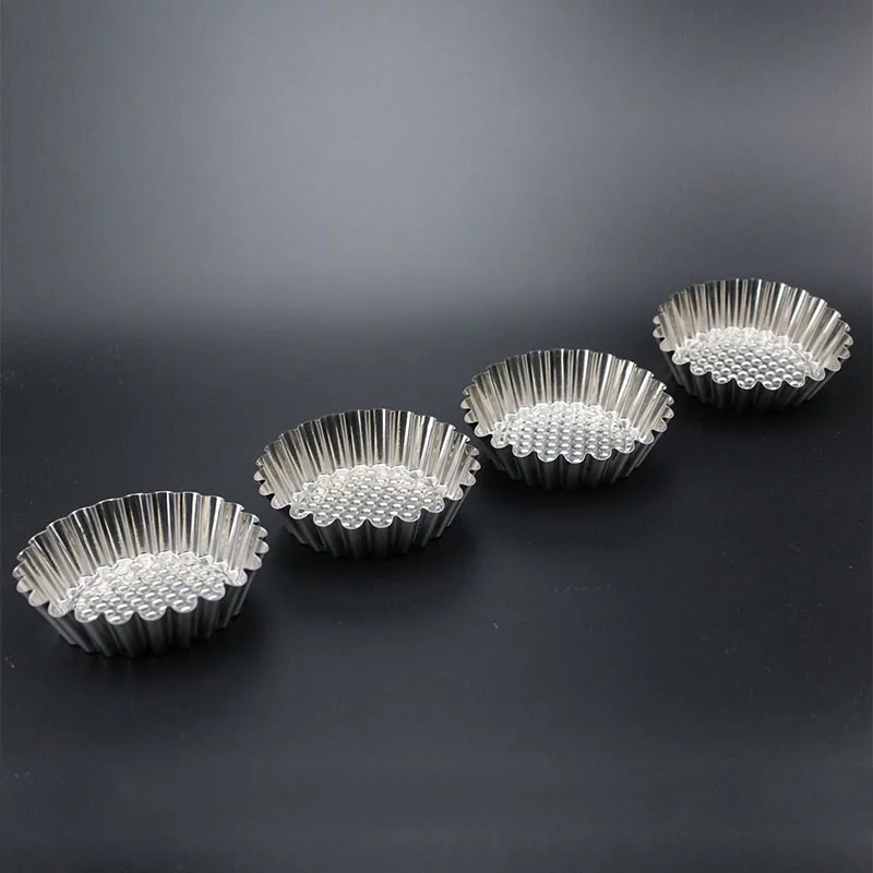 6 шт. форма для выпечки тортов яйцо Тарт пирожное пресс круглого Кружева