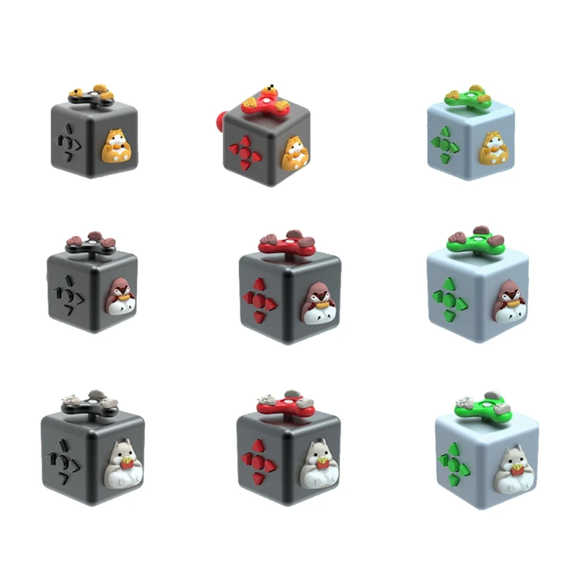 

Игрушка-фиджет для дошкольников, игрушка-кубик, расслабляющая, ручная, для взрослых и детей, для игр «время смерти», крутая, новинка, игрушка,...