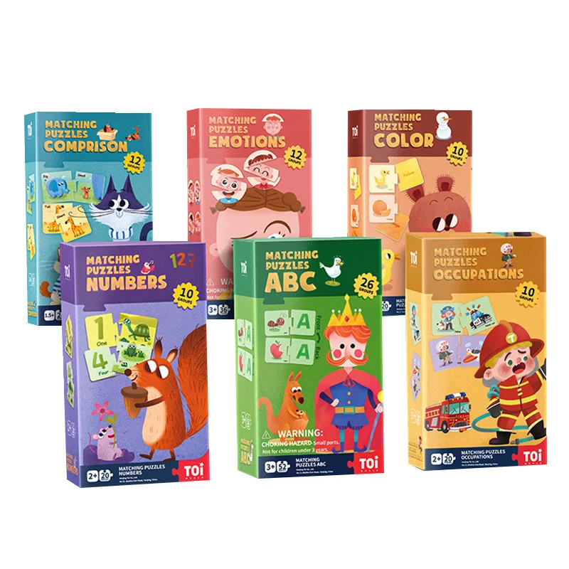 

Новое поступление 2021 г., Когнитивная игра для раннего развития детей, подходящая доска-пазл, Детская буквенно-цифровая цветная игрушка для п...