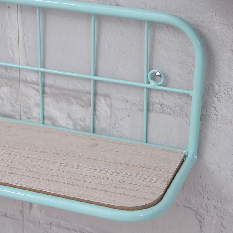 Деревянные железные геометрические стеллажи в форме Луны и облака настенные