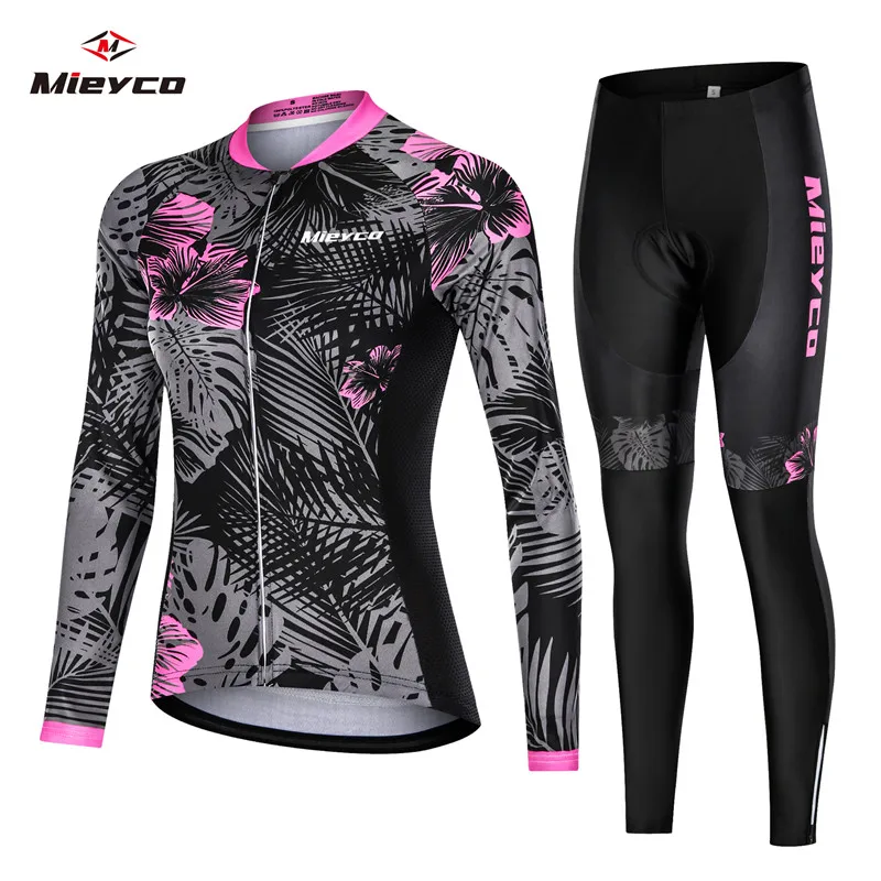 

Mieyco Pro Cycling Jersey Long Sleeve Roupa De Ciclismo Feminina Mountain Bicycle Clothing Suit MTB Bike Clothes Cycling Uniform