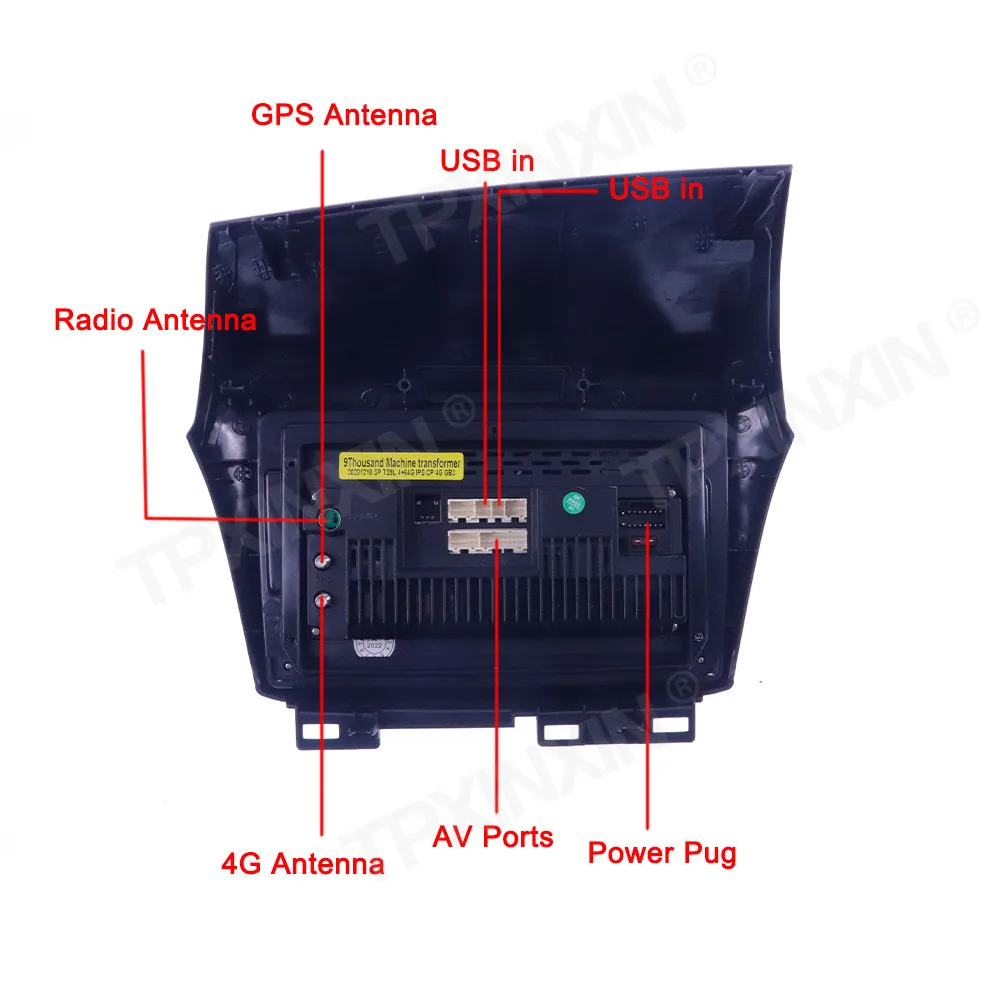 저렴한 혼다 제이드 2010-2017 안드로이드 무선 카플레이 테슬라 스타일 범용 스테레오 수신기 6 + 128G, 자동차 라디오 MP3 플레이어 라디오