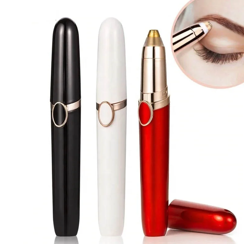 

Electric Eyebrow Trimmer Epilator Female Makeup Tools Knife Scissors Razor For Women's Shaver Brow Shaper Eyebrow Trimmer