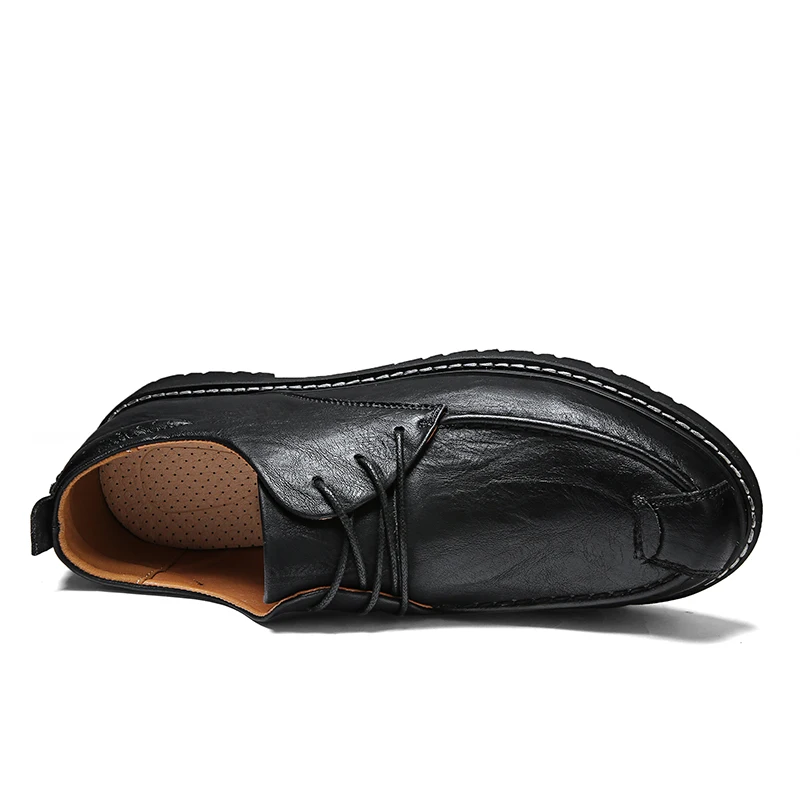 

Original Casual Shoes For Male Khaki Leather Man Sneakers Hard-Wearing Men Young Casual Shoe Comfortable Walking Shoes Mens