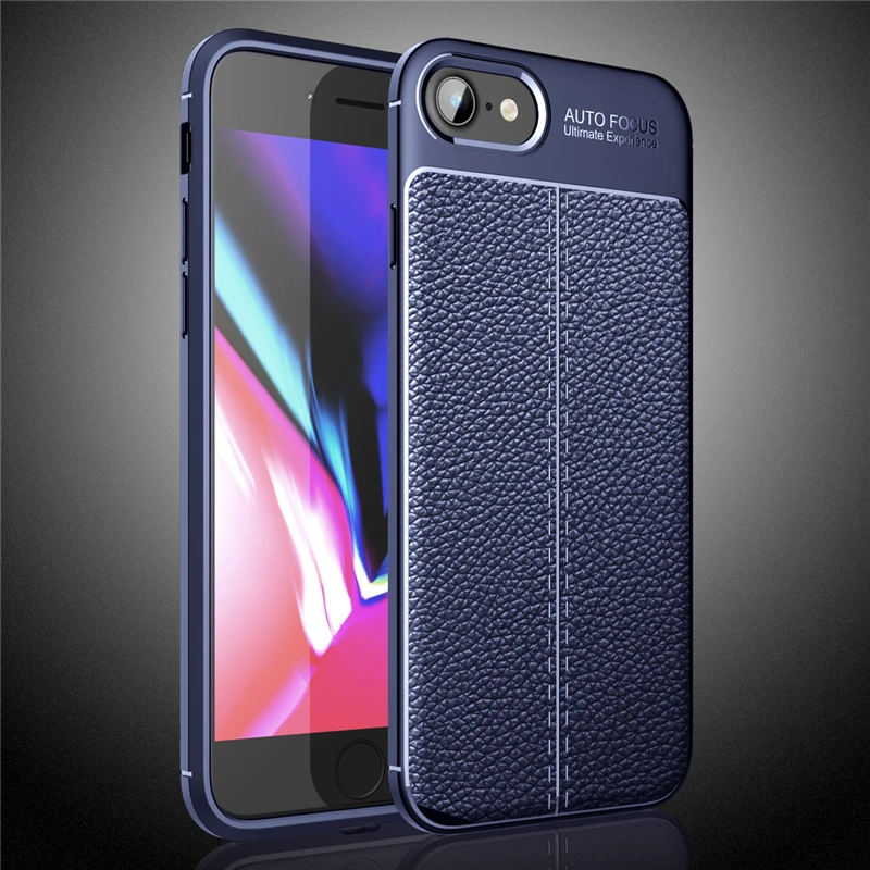 

For iPhone SE 2020 Case iPhonese 2020 Silicone Protector Shell Leather Rubber Soft Funda TPU Phone Case For iPhone SE 2020 Cover