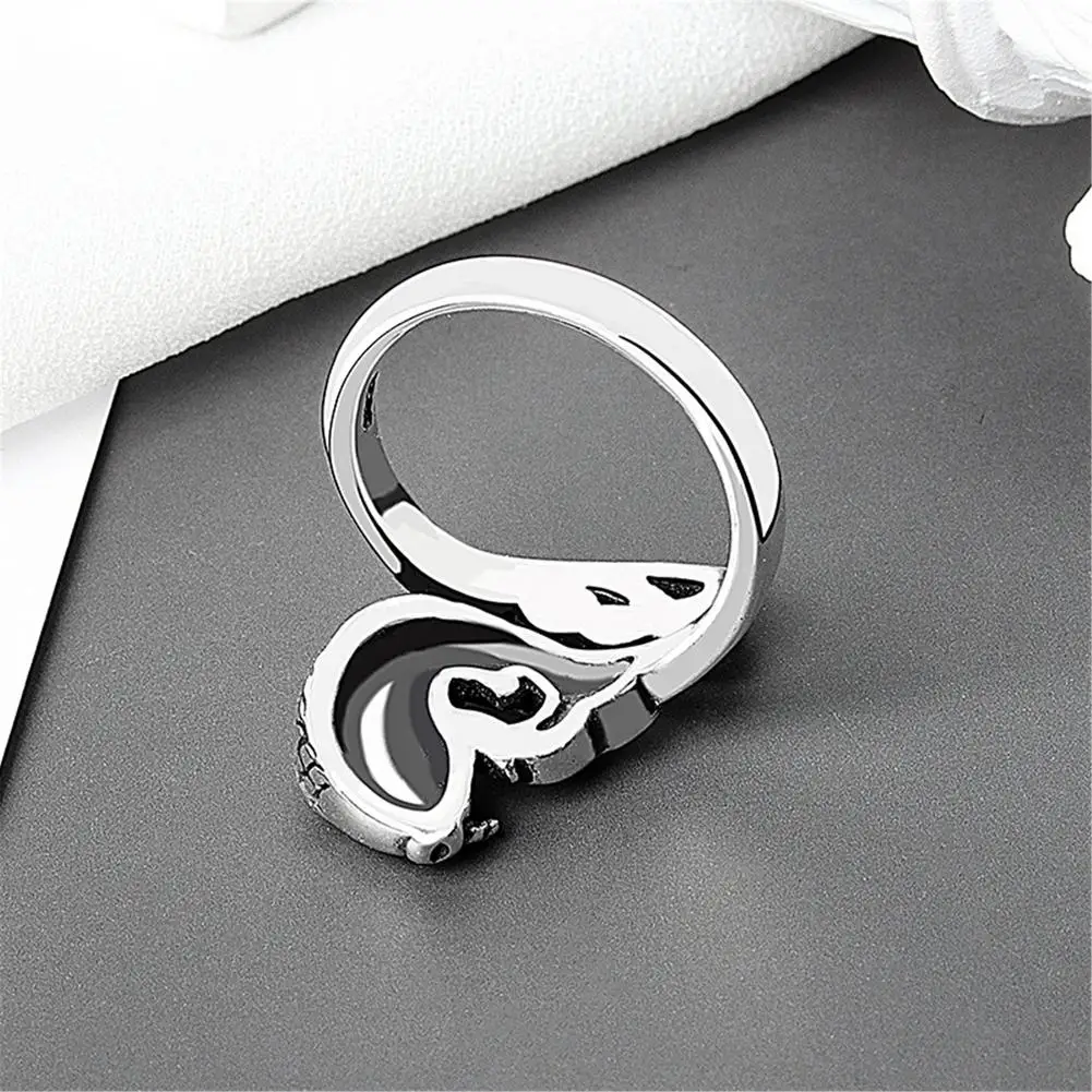 Регулируемый вязание крючком вязать петли кольцо с Фениксом DIY одежда ремесла