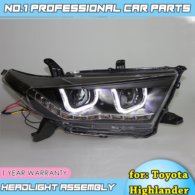 Автомобильные аксессуары Фары 2012 2013 2014 для Highlander светодиодная… Kluger фара год