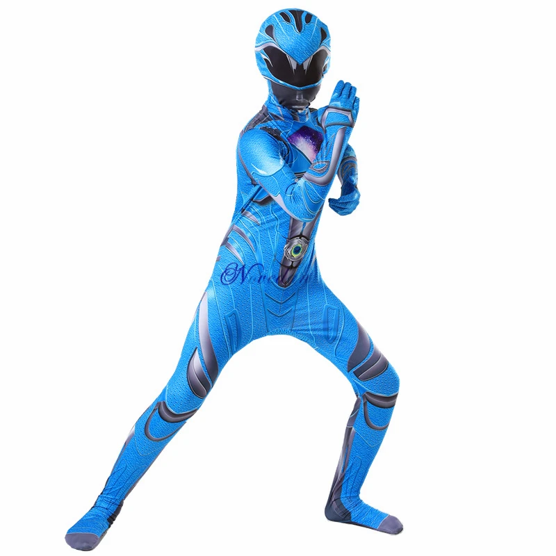 red rangers costume boys power mecha five beast cosplay anime child halloween costumes for kids mask carnival party jumpsuits free global shipping