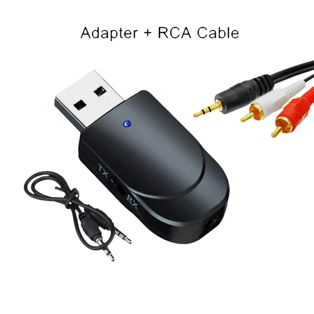 2 в 1 USB аудио приемник передатчик для ТВ динамика автомобиля ПК разъем 3 5 мм стерео