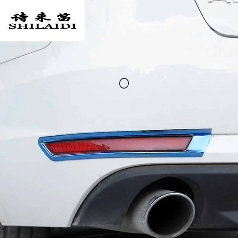Стайлинг автомобиля для Audi A4 B9 чехлы задних противотуманных фонарей багажника