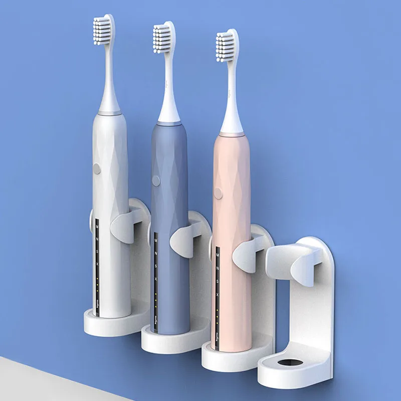 1Pcs Creative Electric Toothbrush Holder Bathroom Traceless Toothbrush Stand Rack Organizer brush holder  bathroom