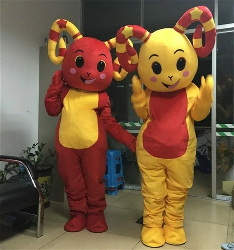 

Sheep Mascot Costume Cosplay Party Dress Outfits Advertising Halloween Adult #C Hot Interesting Funny Cartoon Character Clothing