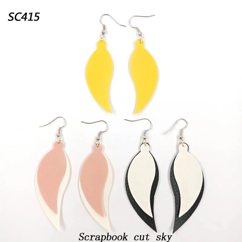 Earring-SC415 скрапбукинга срезанное небо и стальные деревянные штампы совместимы с большинством машин