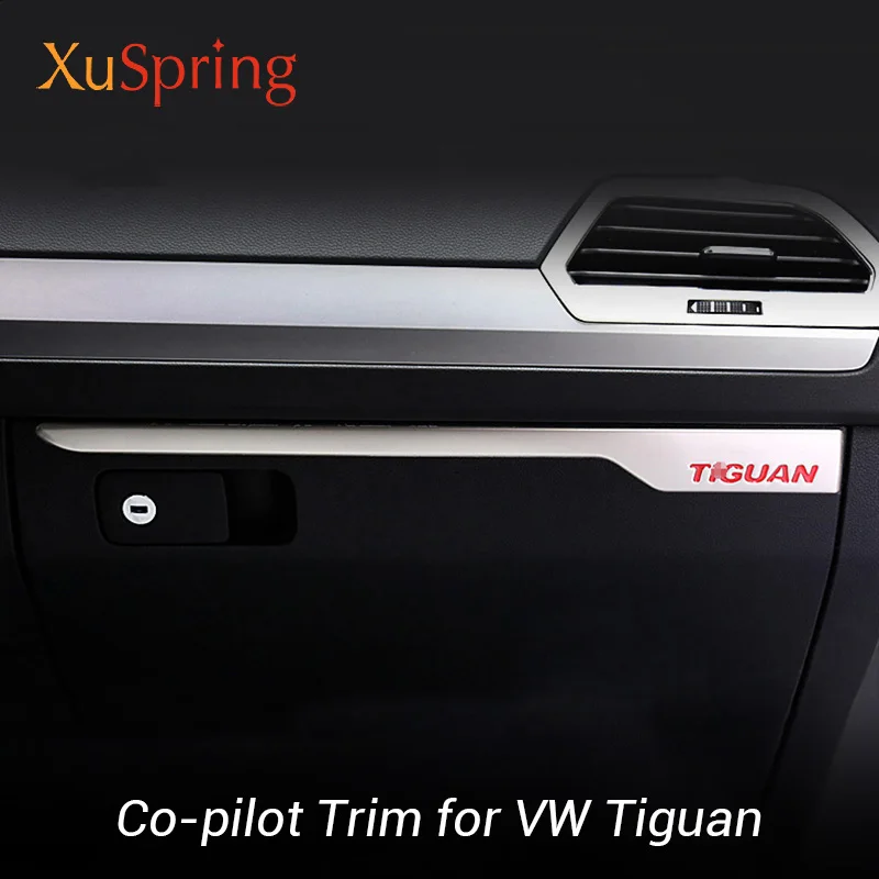 

Автомобильная накладка на коробку, отделочные полосы, декоративные наклейки, Стайлинг для VW tiguan mk1 mk2 2010-2019