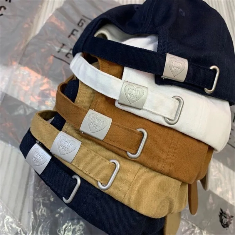 

HUMAN MADE 6PANEL TWILL CAP Men Women 1:1 Best Quality Pig Embroidery HUMAN MADE Baseball Cap Casual Adjustable Hats