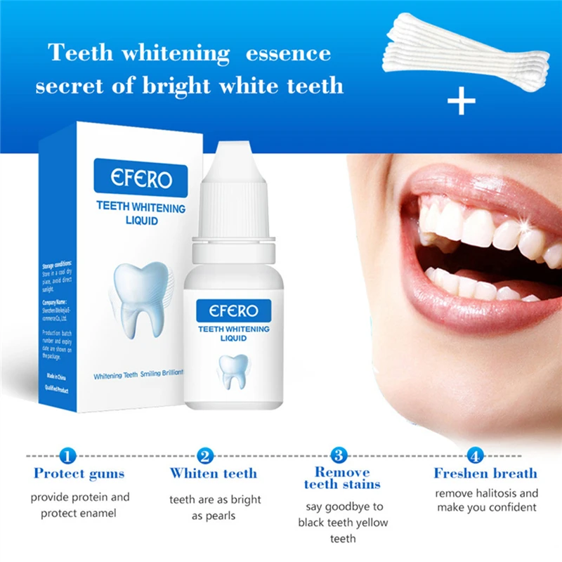 Teeth Whitening Serum Gel Smiling Brilliantly Dental Oral Hygiene Effective Remove Stains Plaque Cleaning Essence | Красота и