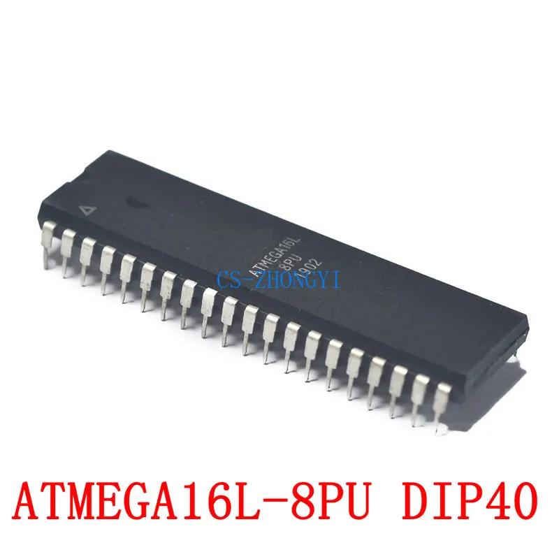 Встроенный ATMEGA16L-8PU AVR/8-битный микрочип 16к flash DIP-40 | Электронные компоненты и