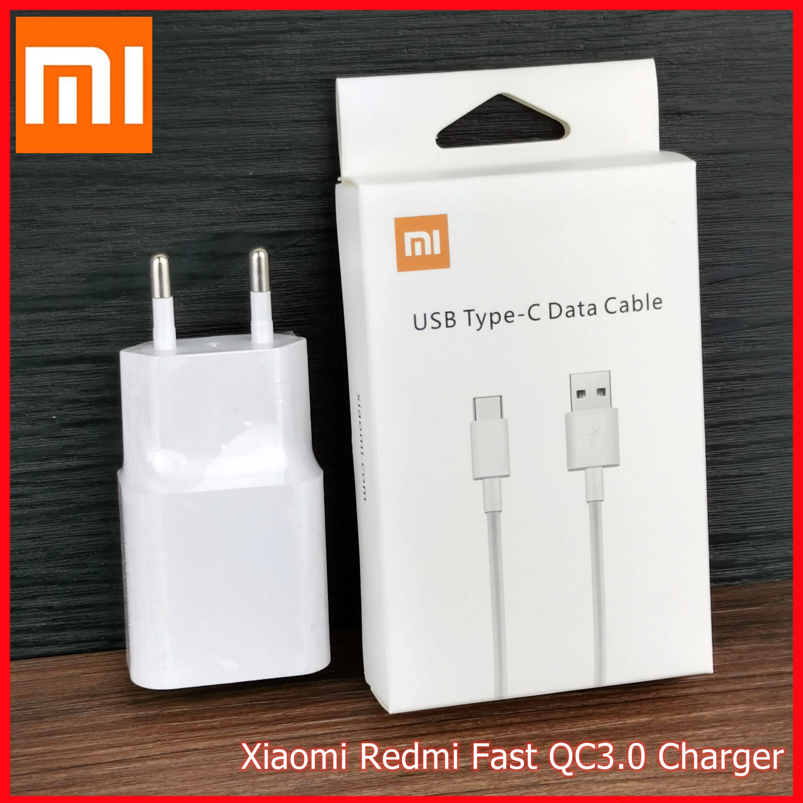 Быстрое зарядное устройство для XiaoMi RedMi Note 7 8 оригинальное быстрое QC 3 0 18 Вт