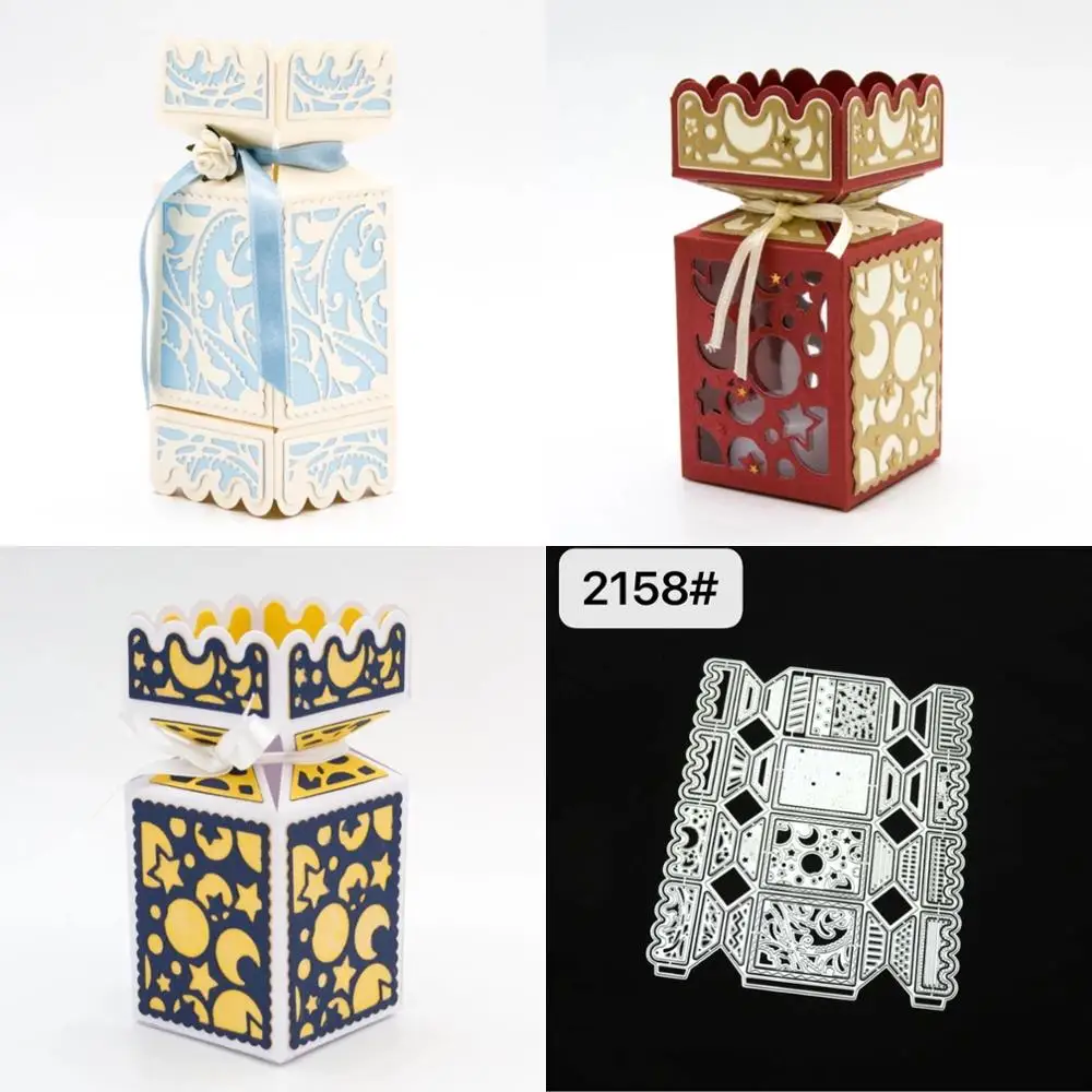 2158 Новая Луна солнце коробка конфет подарок на день рождения Вырубные штампы