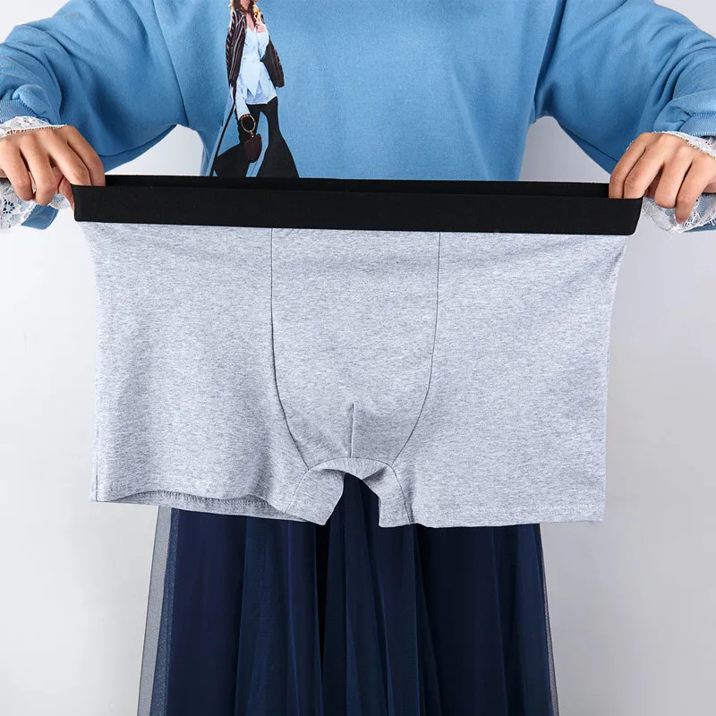 Трусы боксеры мужские из дышащего хлопка 1 шт./лот|Мужские трусы боксеры| |