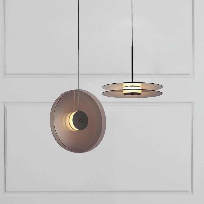 

Modernos candelabros nórdicos creativos para sala de estar diseño de hierro forjado candelabros Led con forma geométrica línea