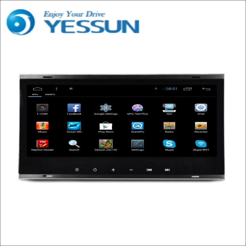 Радио YESSUN Android автомобильный DVD плеер для Volkswagen Old Touareg стерео радио мультимедиа GPS