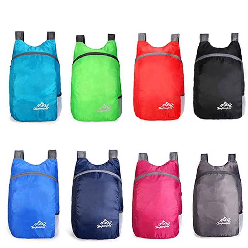 Hot!!Lightweight Outdoor Backpack Large-Capacity Waterproof Portable Foldable Camping Hiking Travel Running Leisure Sport Bags