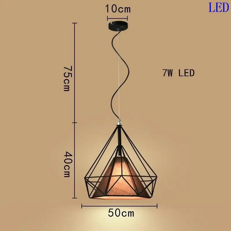 Dining Room Verlichting Hanglamp Industrial Pendant Light Lampen Modern Suspension Luminaire Deco Maison Hanging Lamp | Лампы и
