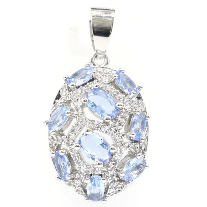 33x18 мм восхитительно созданный насыщенный синий фиолетовый танзанит кубический