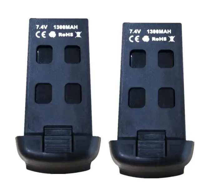 2PCS S167 S-167 1080P gps складной Wi-Fi FPV следить за мной Радиоуправляемый Дрон модель запасных частей battery 7,4 в 1300 мАч перезаряжаемая батарея - Цвет: 2PCS