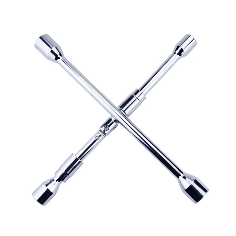 Складной крестообразный ключ инструмент для ремонта колес автомобиля 17 19 21 23 мм