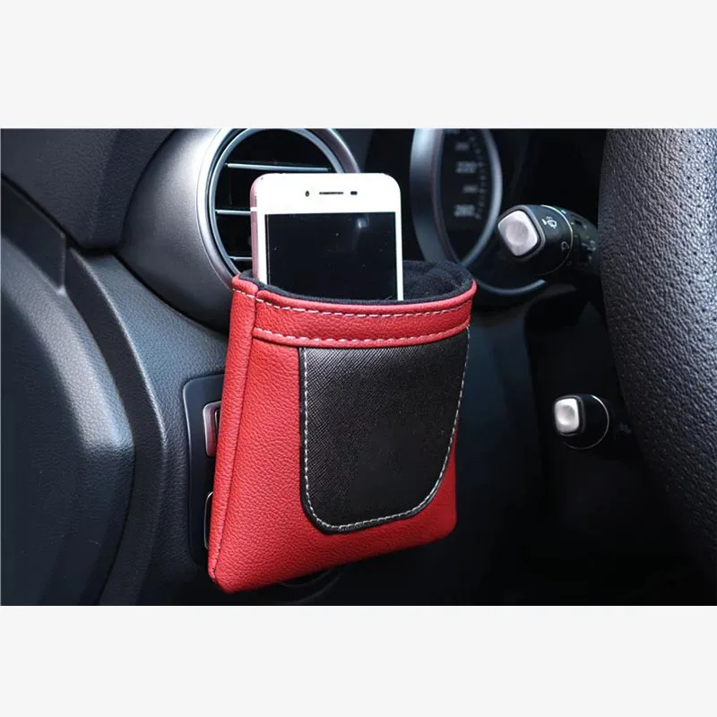 Из искусственной кожи автомобильный аккуратный держатель для телефона Chevrolet Volt