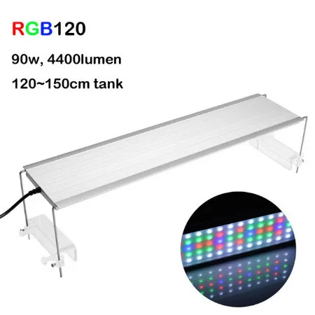 RGB 120 1 шт. Chihiros rgb-серия светодиодный светильник s растение растительный светильник для аквариума многоцветный растительный светильник s аквариум три основных цвета светильник s - Цвет: RGB 120