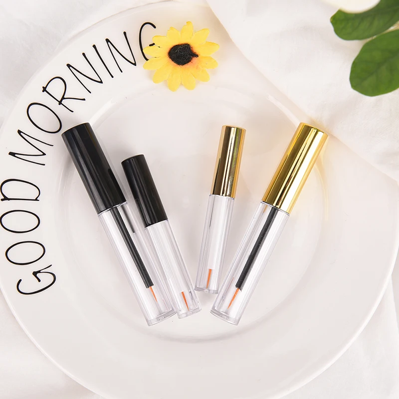 

2 Colors Eyeliner Container Make Up Tube Empty Liquid Eye Liner Tube Eye Lash Vial Eyelash Bottle