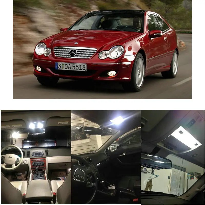 

Светодиодное Внутреннее освещение полный комплект для Mercedes C-klase CL203 Sport coupe