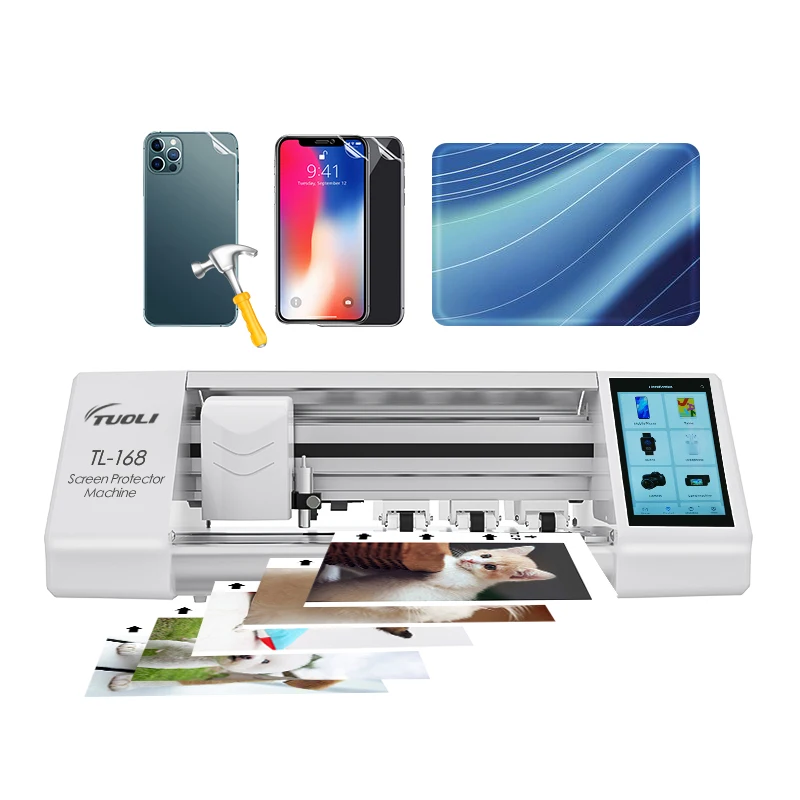 

50pcs TUOLI TL-3020 Flexible Hydrogel Hydraulic Film For Mobile Phones Screen Front Film Cut For TL-3020 Film Cutting Machine