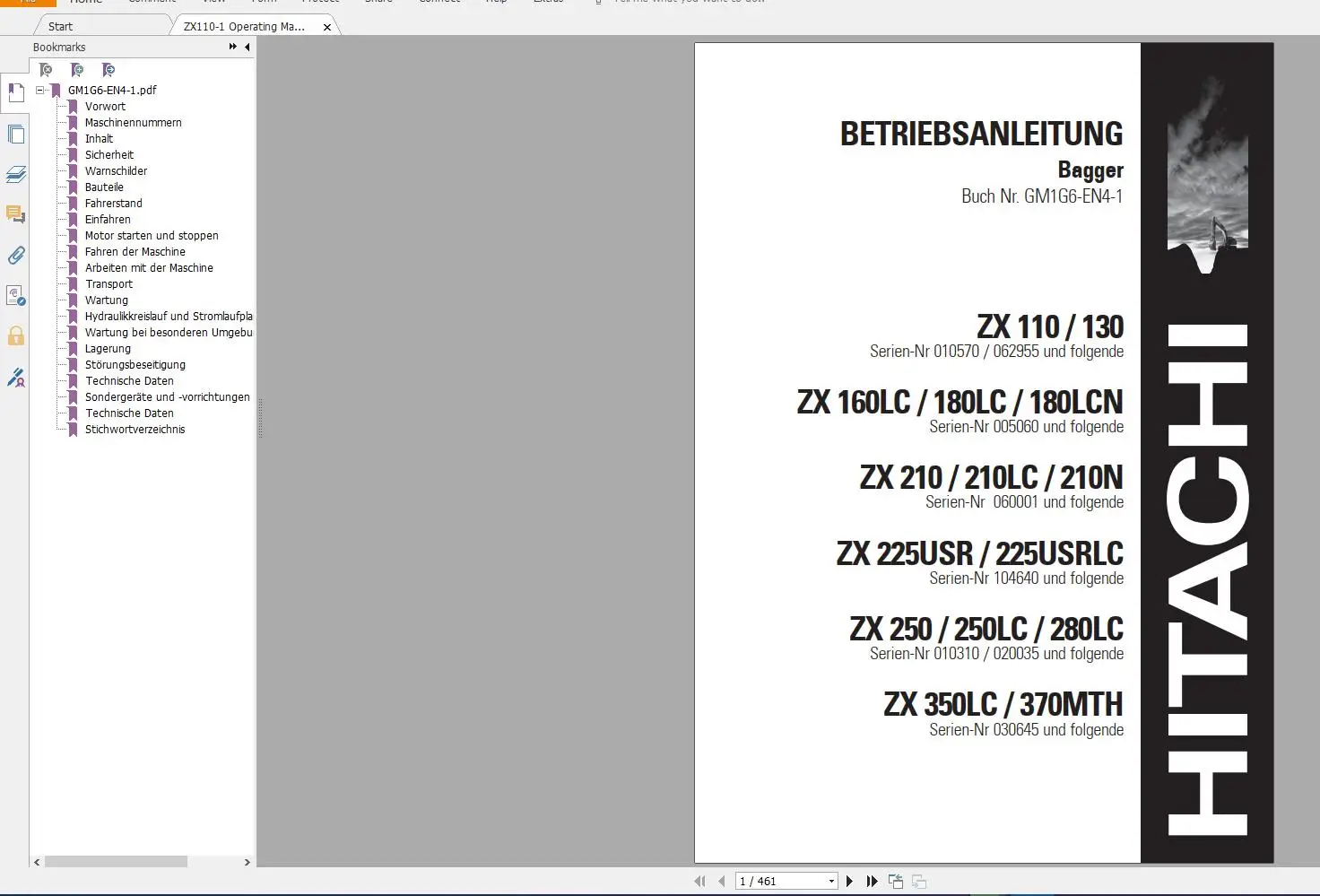 Hitachi Excavator 26,5 ГБ DVD PDF Обновление [7,2020] Мастерская И.