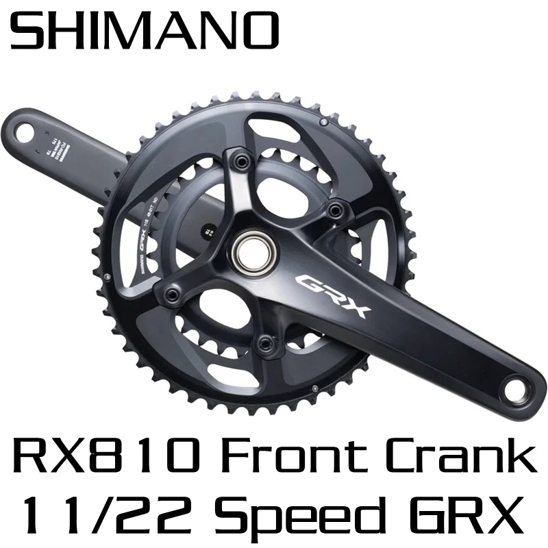 SHIMANO FC-RX810 набор передних кривошипов гравий GRX 22 11 скоростей 48/31T 40 42T цепные колеса