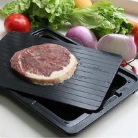 fast defrosting tray thaw frozen food meat fruit quick defrosting plate board defrost kitchen gadget tool defrost food thawing