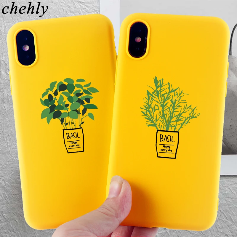 Забавный чехол для телефона С КАКТУСОМ IPhone 6s 7 8 11 Plus Pro X XS MAX XR Чехлы растений в
