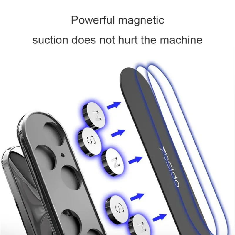 C55 мини магнитный автомобильный держатель для телефона в форме полосы GPS