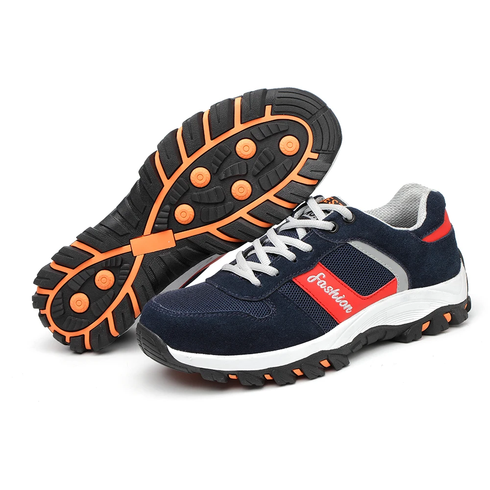 SITAILE дышащая рабочая обувь для мужчин и женщин мужские безопасные ботинки со