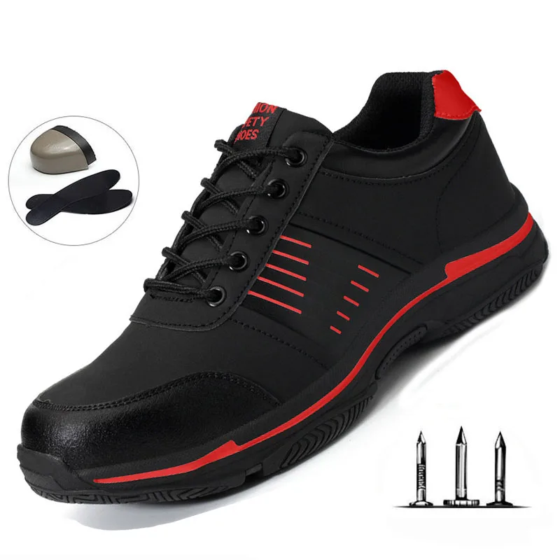 Мужская Уличная тренировочная обувь защитная противоскользящая