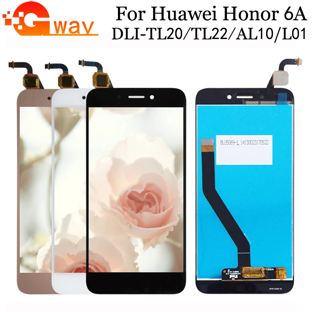 100% хорошо работает для Huawei Honor 6A/DLI AL10 ЖК дисплей дигитайзер в сборе запасные части