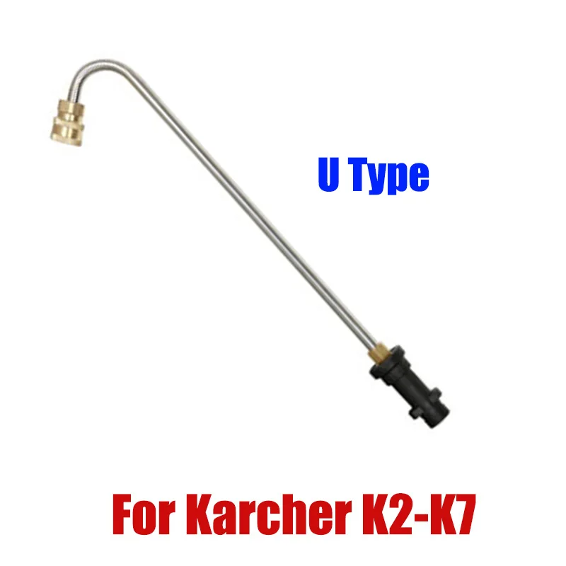 

Металлическая палочка ROUE, наконечник для распыления воды, копье, быстрое сопло, вращающаяся турбо-насадка для аксессуаров karcher K2 K5, высокое давление было насадка пистолет для мойки авто,штуцер быстросъемный