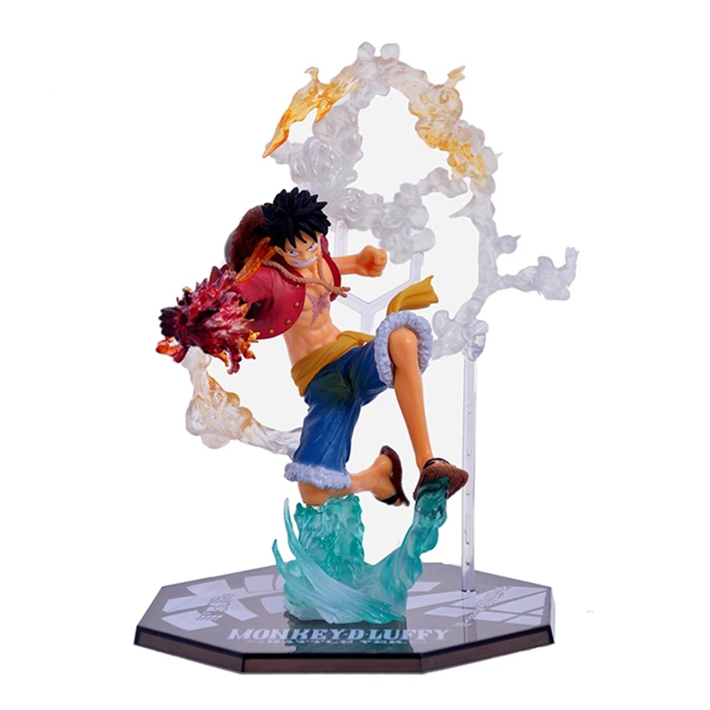 Аниме one piece King Doll модель обезьяна D. Luffy бой резиновые фрукты соломенная шляпа