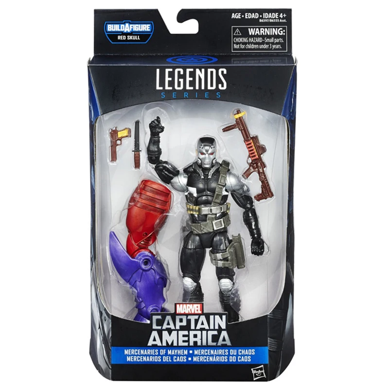 

6inches Hasbro Marvel Legends Avengers Superhero Captain America Anime Action & Toy Figure Model Toys For Kids Gifts