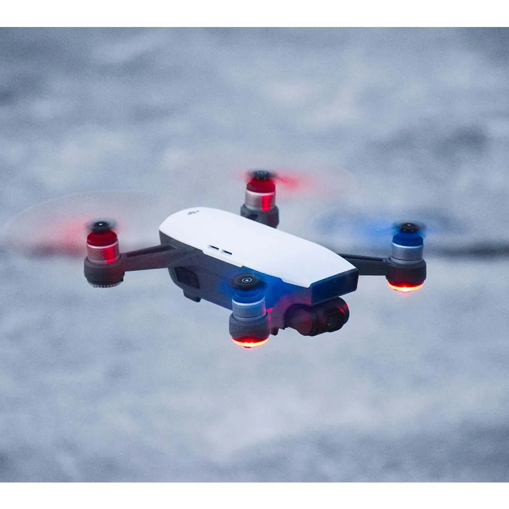 4 шт. Пропеллер для DJI Spark Drone быстросъемный реквизит Складные 4730 лезвия аксессуары запасные части Крыло Винт синий красный белый